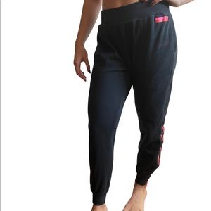 StellaSport Adidas Stella McCartney Black Sweats Track Pants Joggers